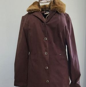 NWOT Guess Y2K Light Coat‎ Size Large